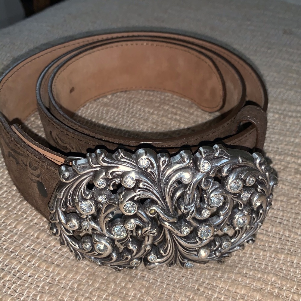 Justin Western belt with buckle